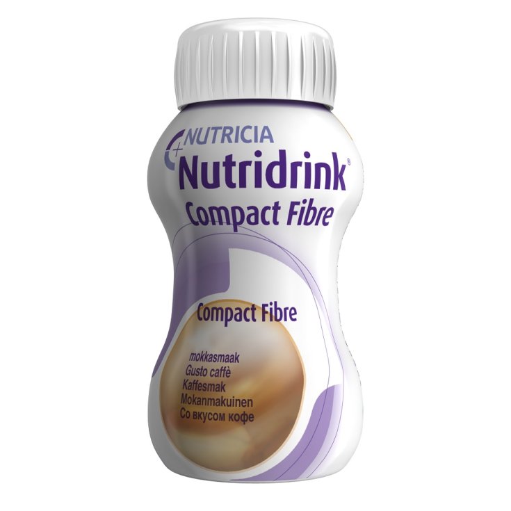 Nutridrink Compact Fibre Coffee Nutricia 4x125ml