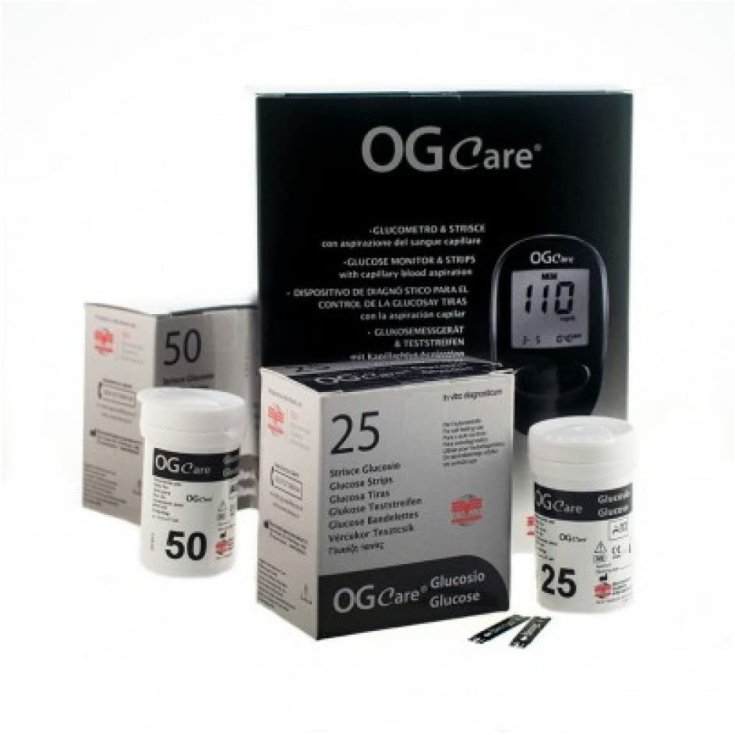 OGCare Glucose 33G Biochemisches System 50 Lanzetten 