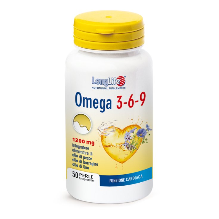 Omega 3-6-9 LongLife 50 lichtgeschützte Perlen