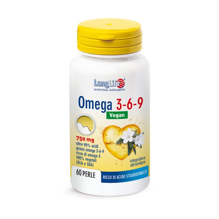 Omega 3-6-9 Vegan 750 mg LongLife 60 Perlen