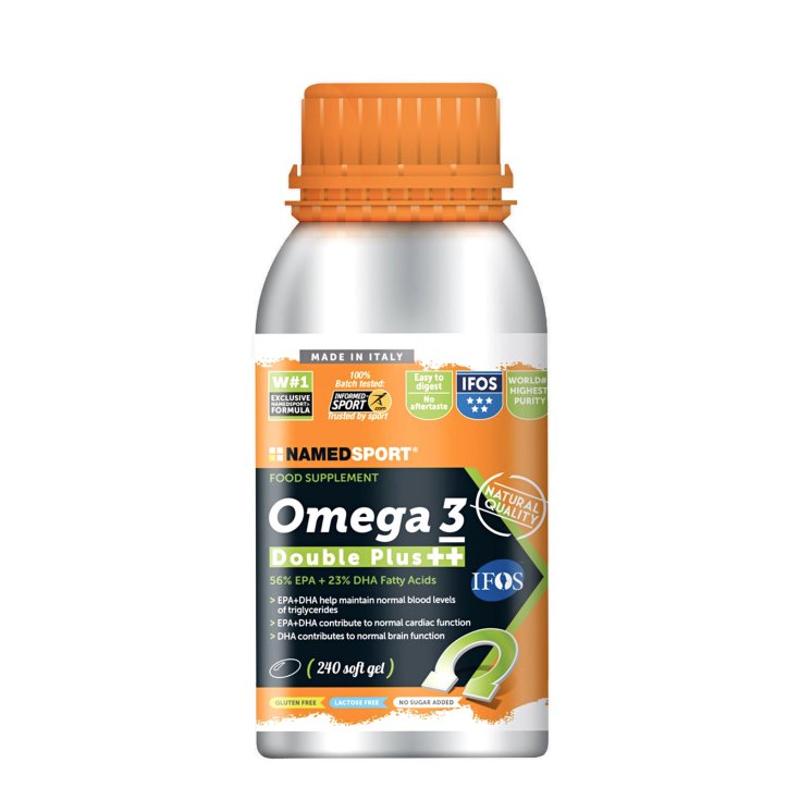 Omega 3 Double Plus ++ Benannt 240 Soft Gel