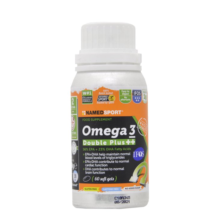 Omega 3 Double Plus ++ Benannt 60 Soft Gel