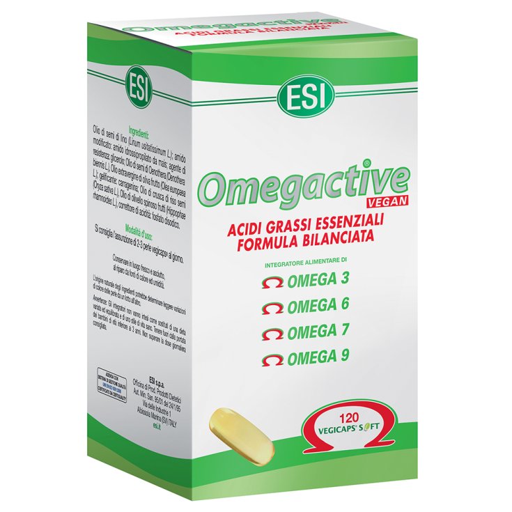 Omegactive Vegan Esi 120 Vegicaps