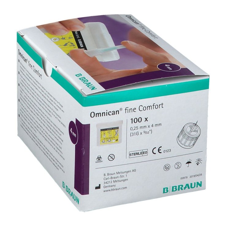 Omnican® Fine Comfort G31 B.Braun 100 Stück