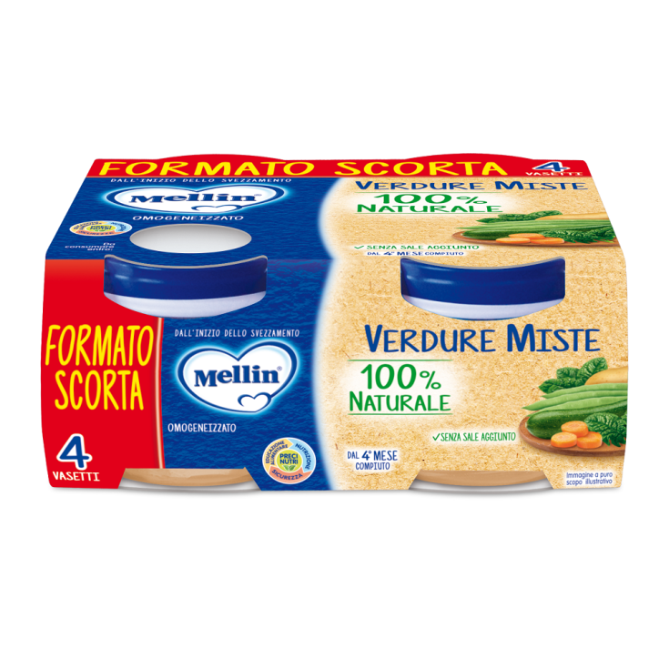 Homogenisiertes Mischgemüse Mellin® 4X80g