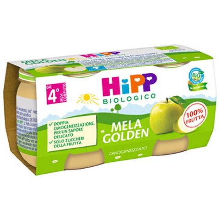 Homogenisierter Apfel Golden Hipp 2X80g