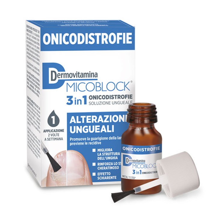 Onychodystrophien 3 in 1 Dermovitamina Micoblock 7ml