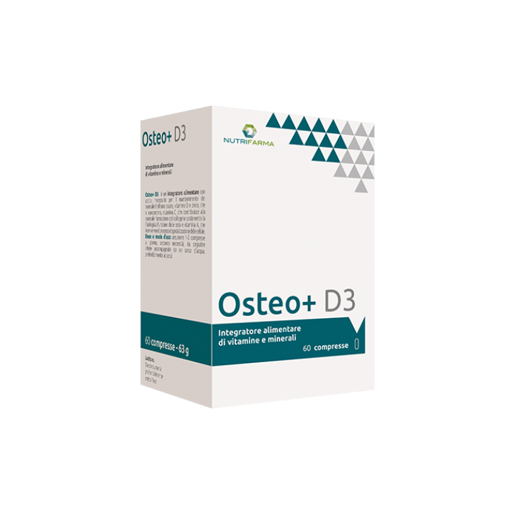 Osteo + D3 NutriFarma von Aqua Viva 60 Tabletten