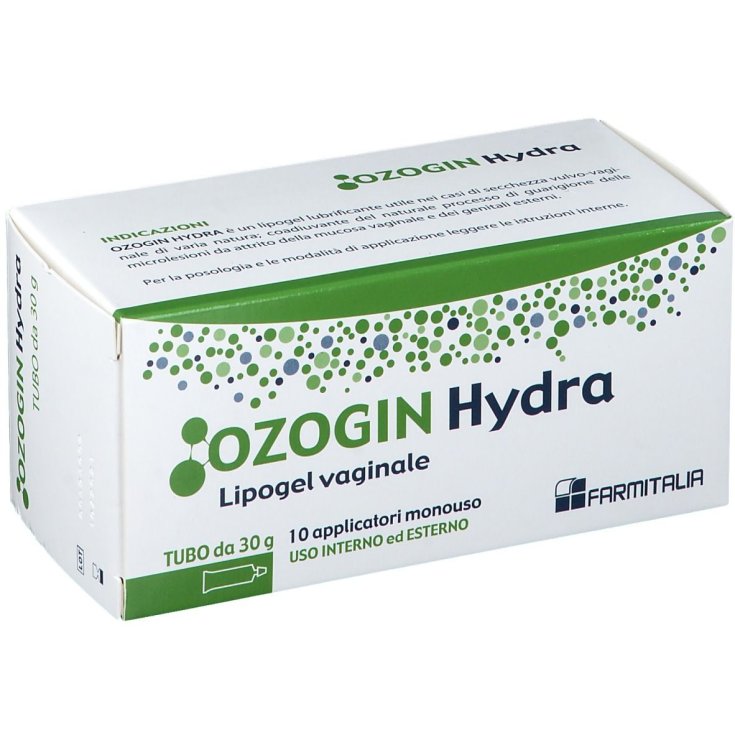 Farmitalia Ozogyn Hydra Vaginal-Lipogel 30 g + 10 Einweg-Applikatoren