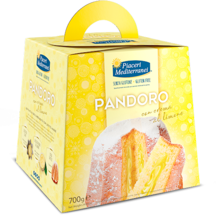 Pandoro mit Zitronencreme Piaceri Mediterranei 700g