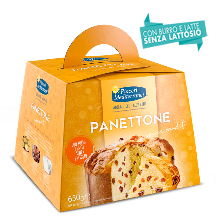 Panettone ohne kandierte Piaceri Mediterranei 650g