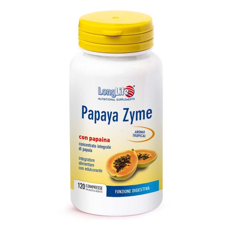 Papaya Zyme LongLife 120 Kautabletten