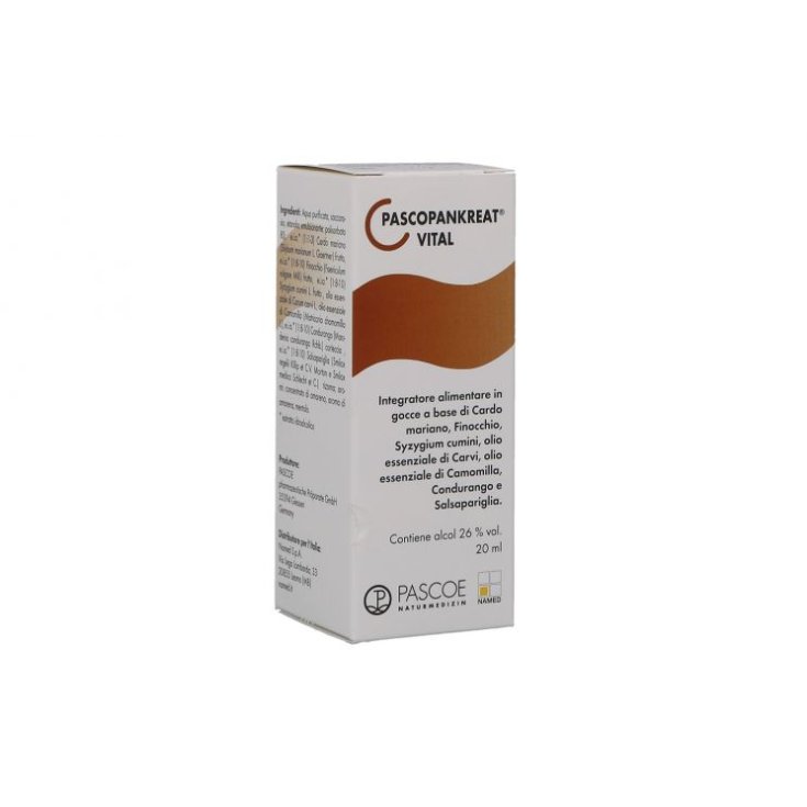 Pascopankreat Vitaltropfen mit dem Namen 20ml