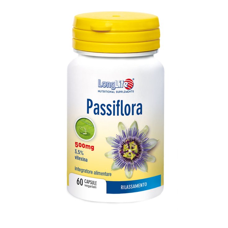 Passiflora 500 mg Longlife 60 vegetarische Kapseln