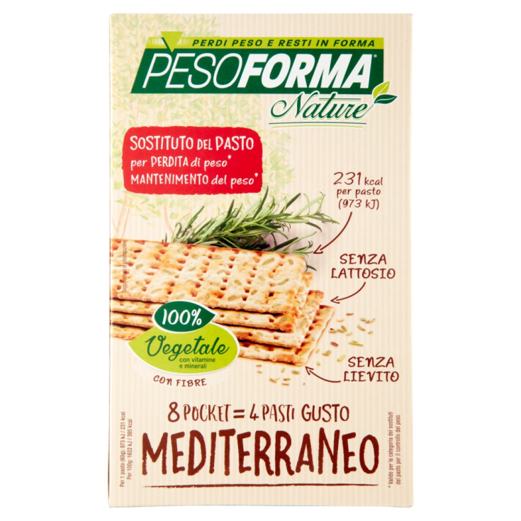 Mediterrane Geschmacksmahlzeit Pesoforma 4 Mahlzeiten