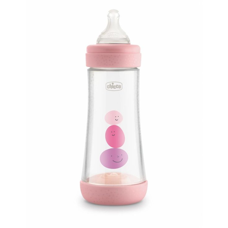 PERFECT 5 Fast Flow 3 Löcher Chicco® 1 Babyflasche 300ml