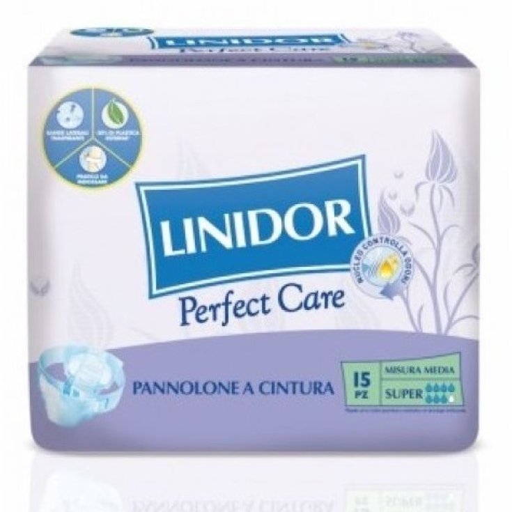 Perfect Care Linidor Belt Pads Medium Size Super 15 Stück