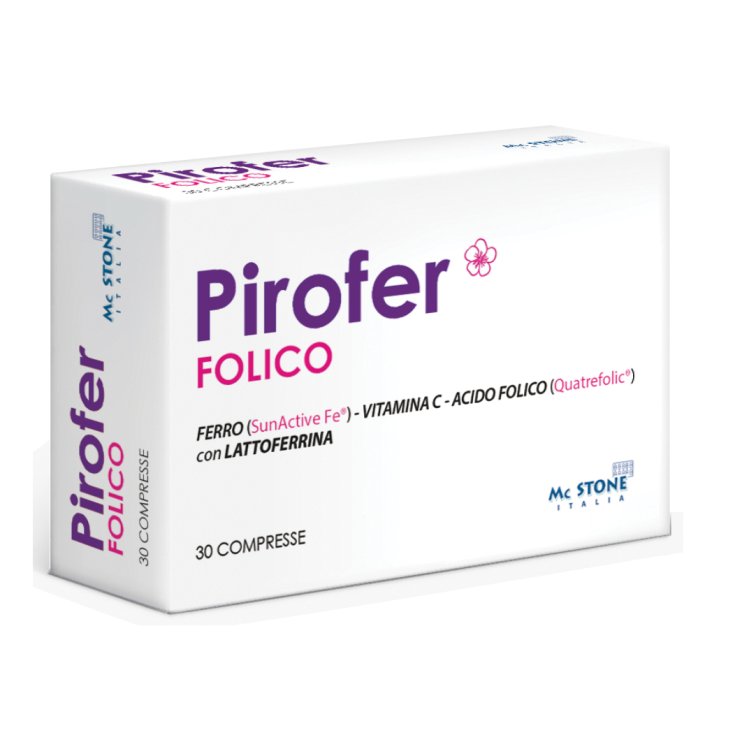 Pirofer Folico Mc Stone 30 Tabletten