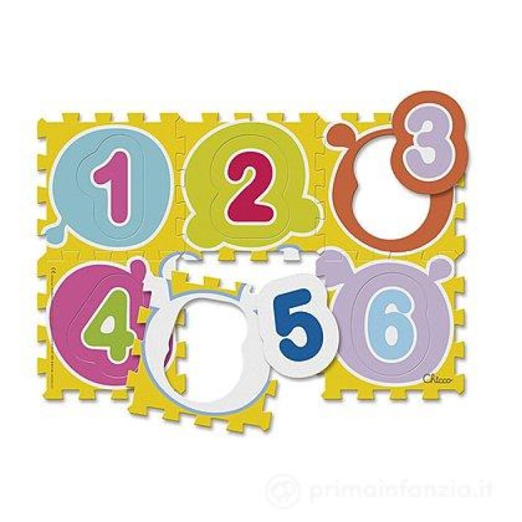 Spielmatte Puzzle Nummer CHICCO 1A +