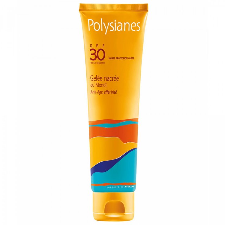 Polysianes Gel Perlmutt Al Monoï Spf 30 Klorane 125ml