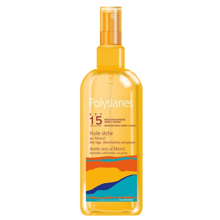 Poliysianes Trockenöl Spf15 Klorane 150ml