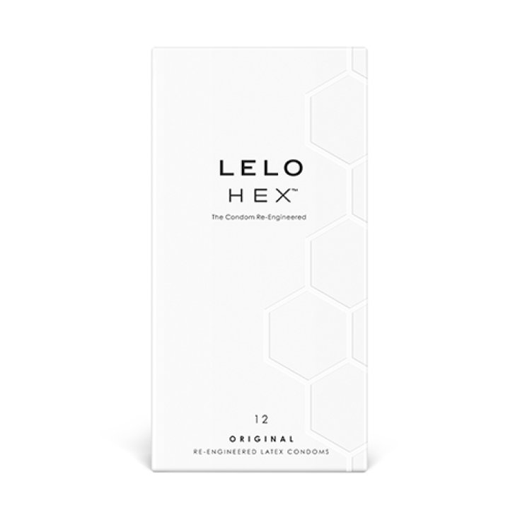 12er Pack Original Lelo Hex™ Kondome