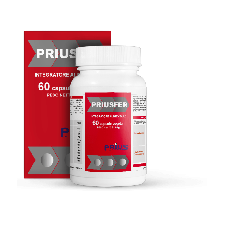 Priusfer Prius Pharma 60 Vegetarische Kapseln