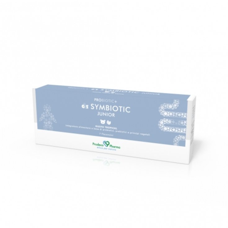 PROBIOTIC + GSE SYMBIOTIC JUNIOR Geschmack Tropical Prodeco Pharma 10 Fläschchen