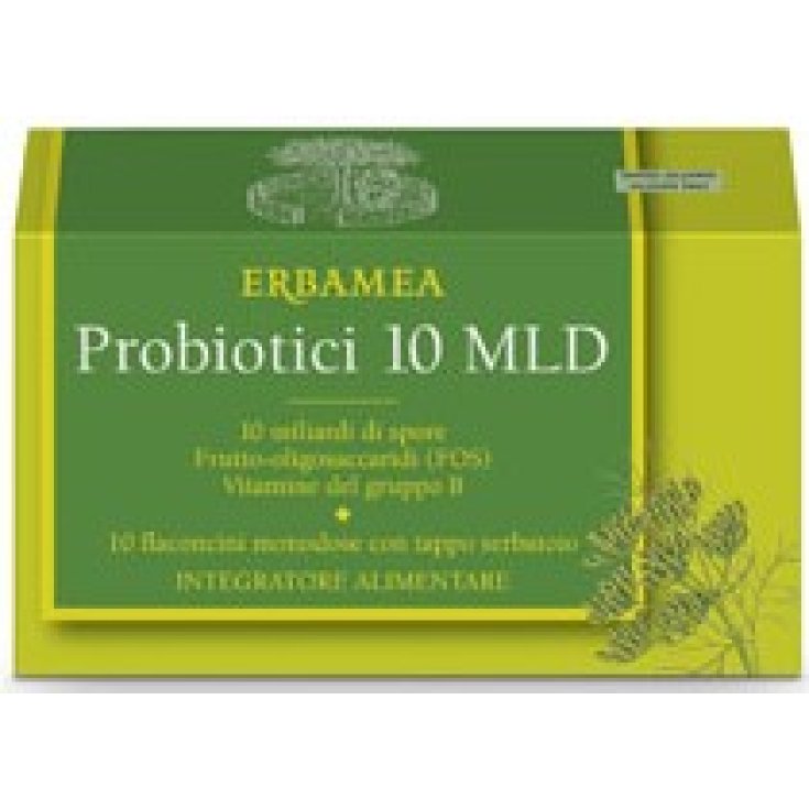 Probiotika 10 Mld Erbamea 10 Fläschchen