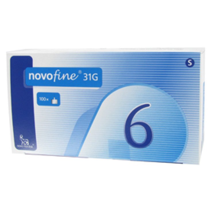 NovoFine Insulinnadeln 31G 6mm 100 Stück