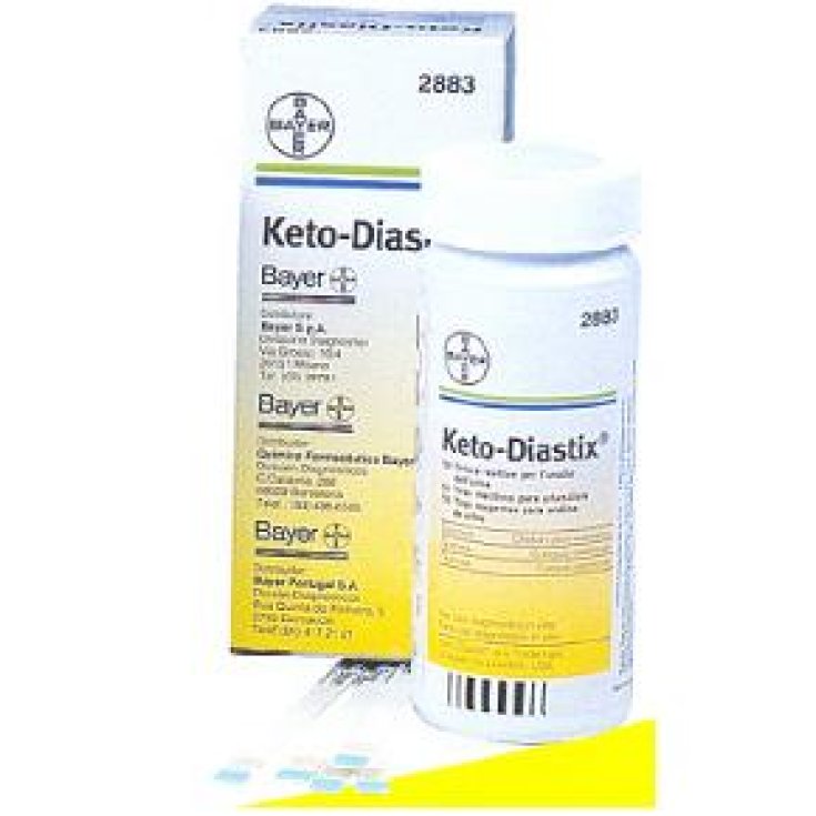 Ketodiastix 50 Reaktionsstreifen