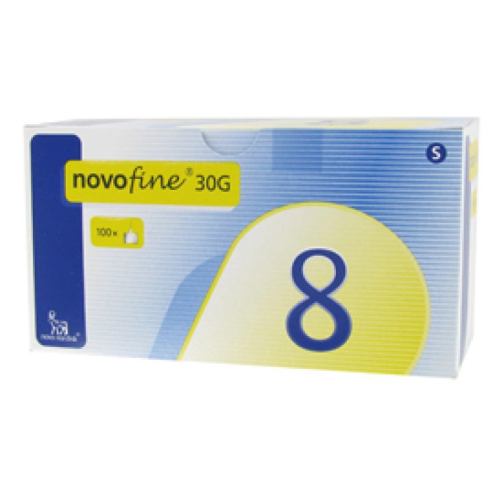 Novofine Insulinnadeln G30 8mm 100 Stück