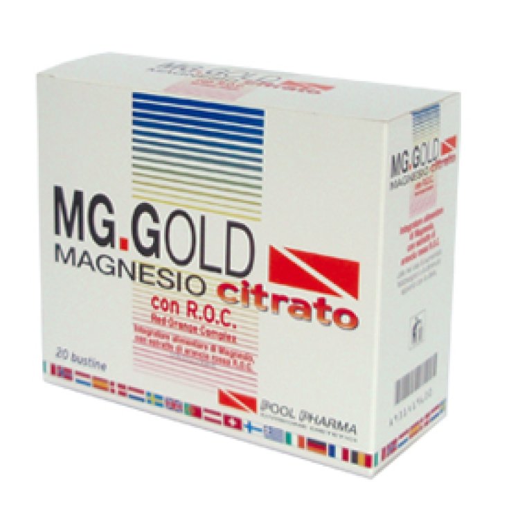 Mg Gold Magnes Citrat 20Büste