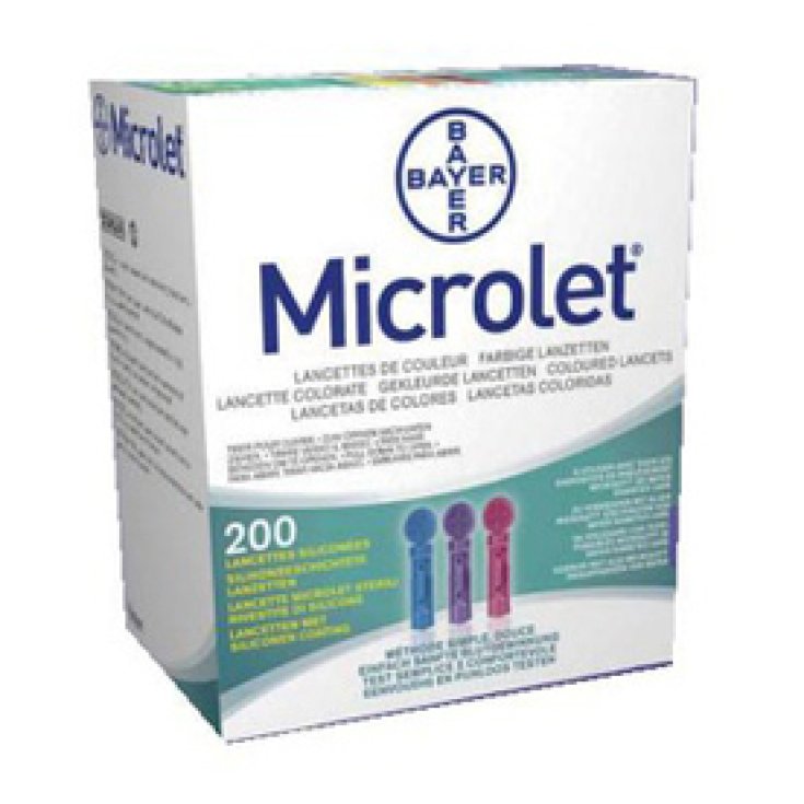 Bayer Microlet Lanzetten 200 Lanzetten