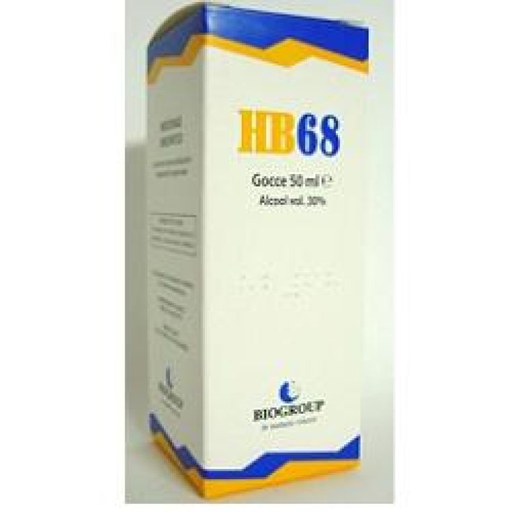 Biogroup Hb 68 Distony Homöopathisches Mittel 50ml