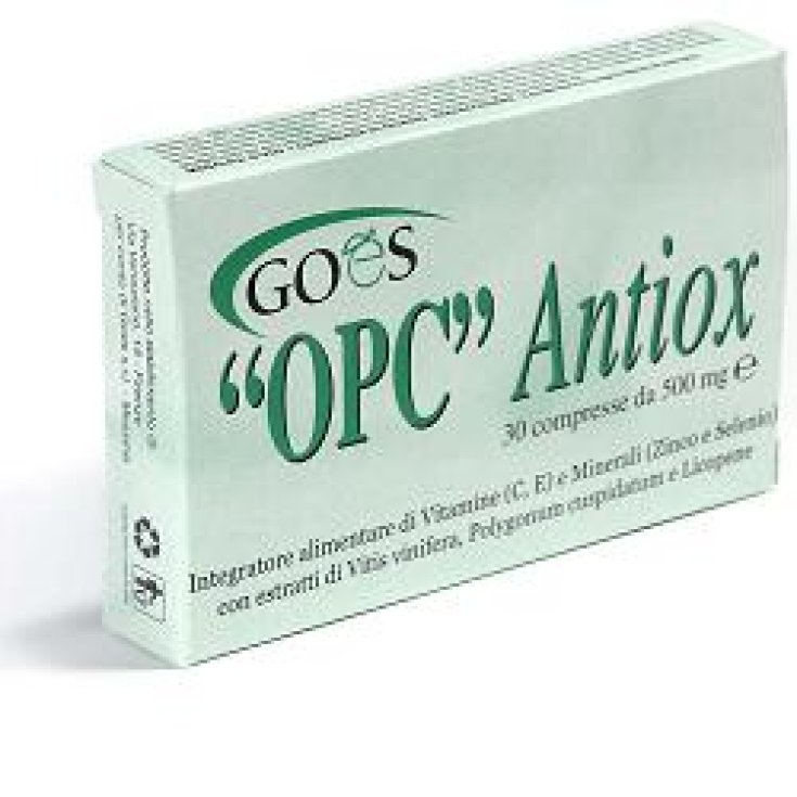 Goes Opc Antiox Leniven Nahrungsergänzungsmittel 24 Tabletten 500 mg
