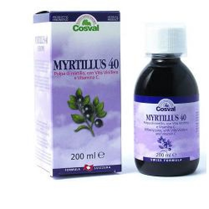 Cosval Myrtillus 40 Heidelbeermark mit Vitamin C 200ml