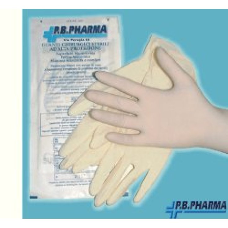 PB Pharma Steriler OP-Handschuh aus Latex Größe 6,5