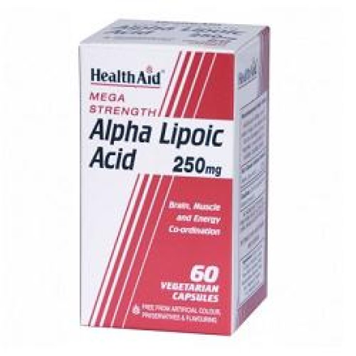 Health Aid Säure Alpha-Liponsäure 250 mg 60 Kapseln