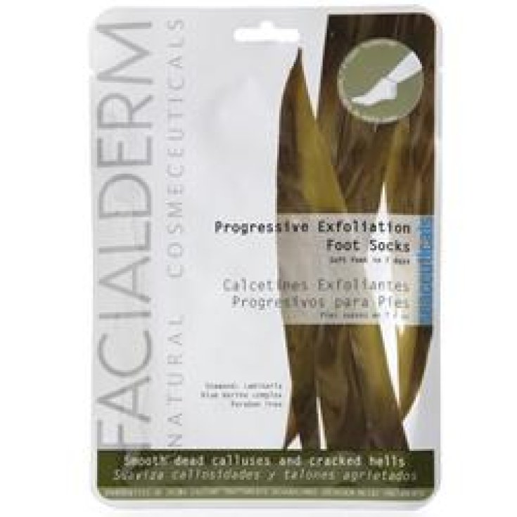 Facialderm Peeling-Fußsocken Alga Laminaria