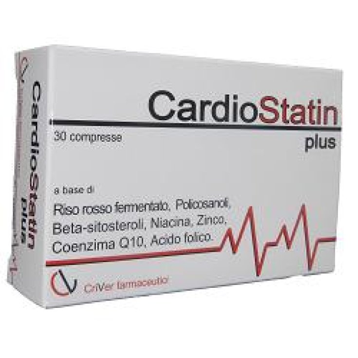 Criver Farmaceutici Cardiostatin Plus Nahrungsergänzungsmittel 30 Tabletten