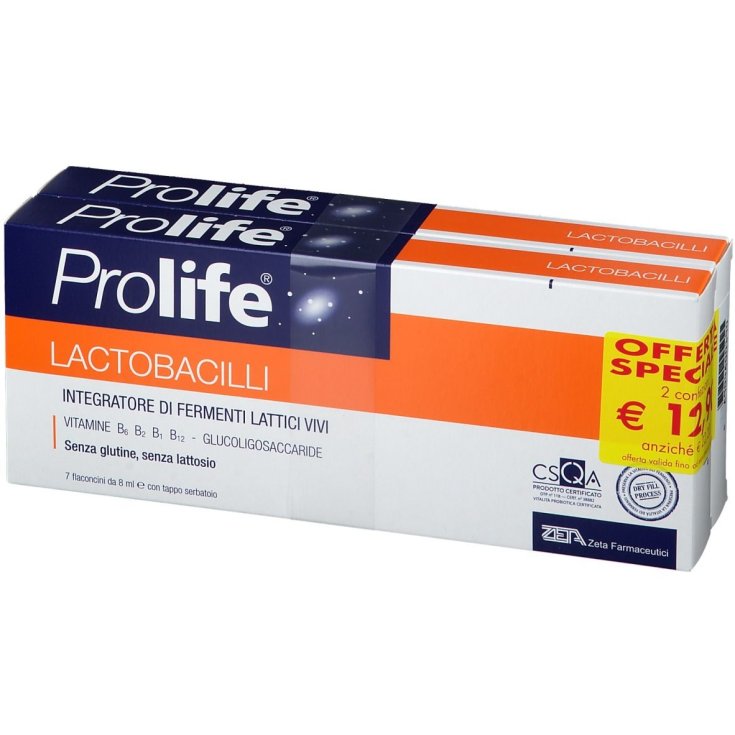 Prolife Laktobazillen Bipack Zeta Farmaceutici 14x8ml