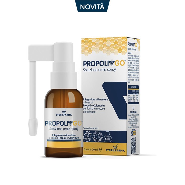 Propolis GO Lösung zum Einnehmen Spray Sterilfarma 15ml