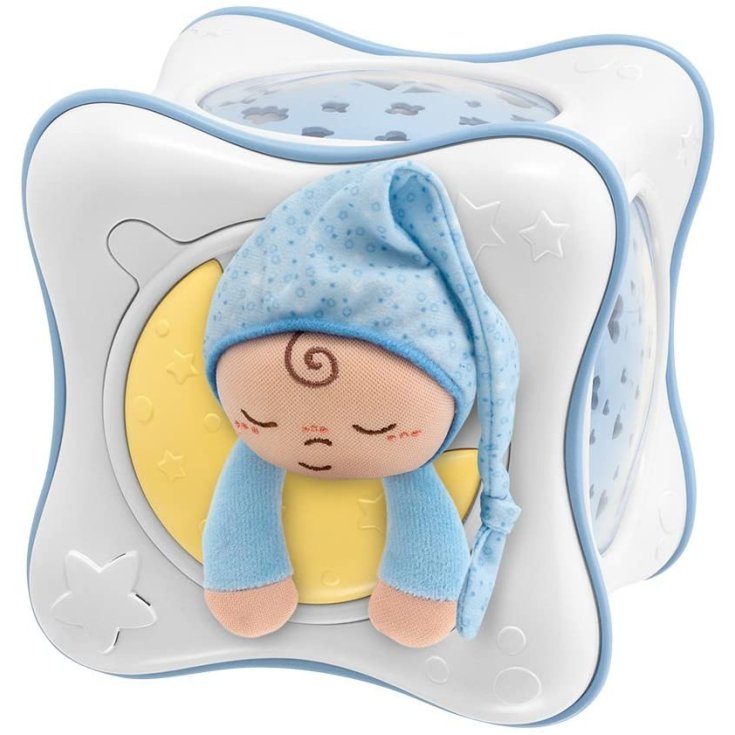 Rainbow Cube Hellblau First Dreams CHICCO 0 + M