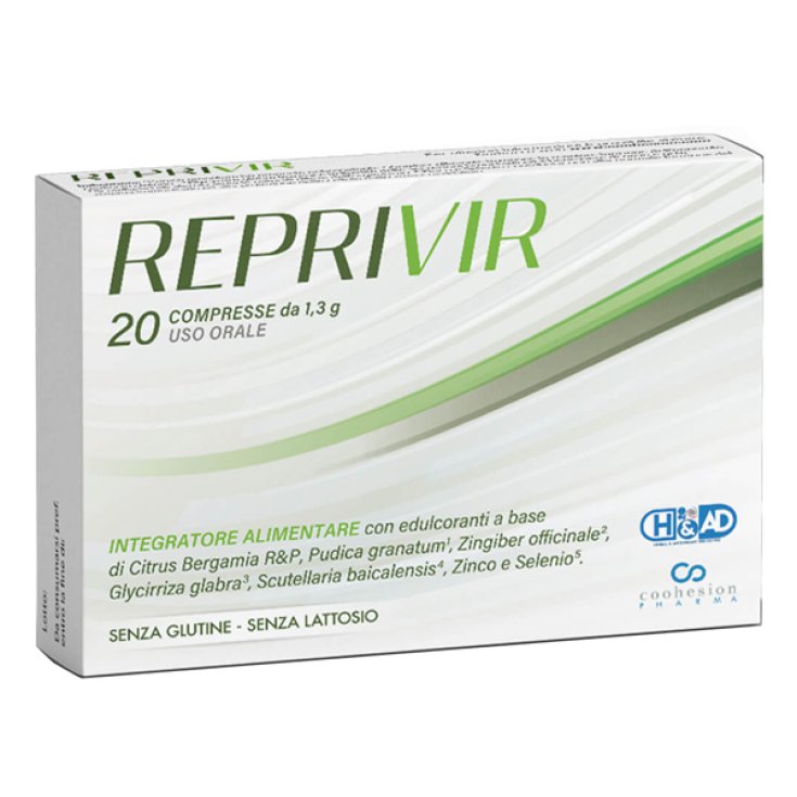 Reprivir Coohésion Pharma 20 Tabletten