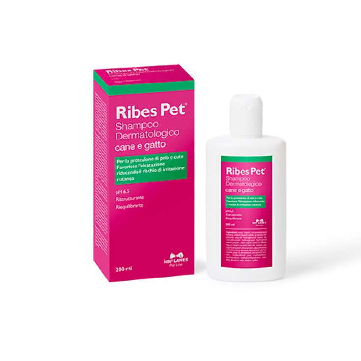 Ribes Dermatologisches Shampoo für Hunde und Katzen NBF Lanes 200ml