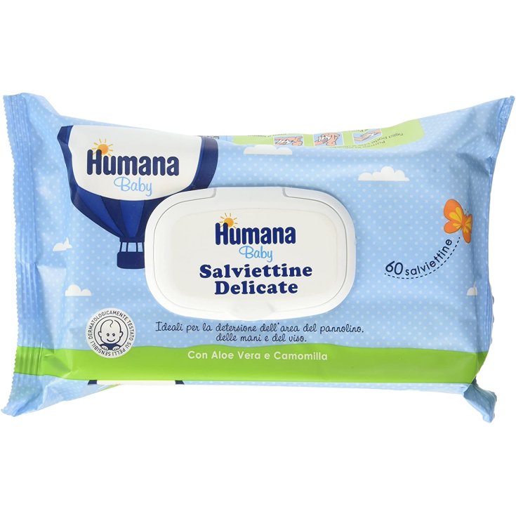 Humana Baby Delicate Wipes 60 Tücher