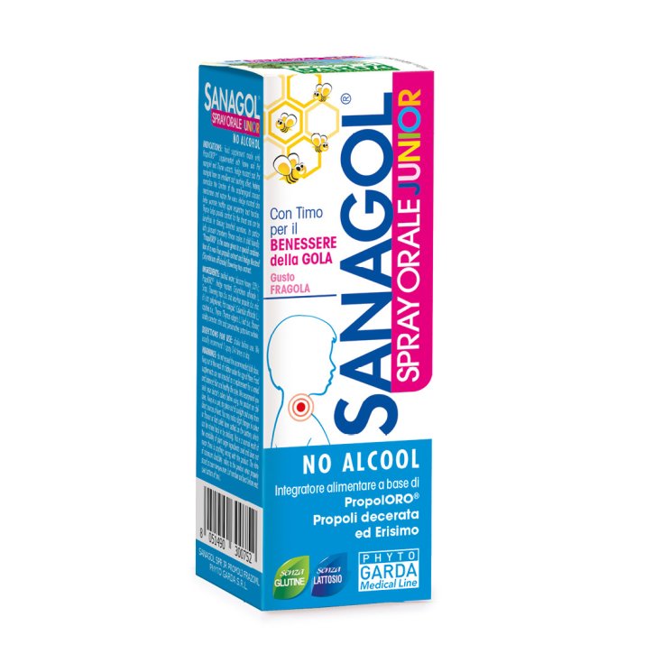 SANAGOL MUNDSPRAY JUNIOR Phyto Garda 20ml Erdbeere