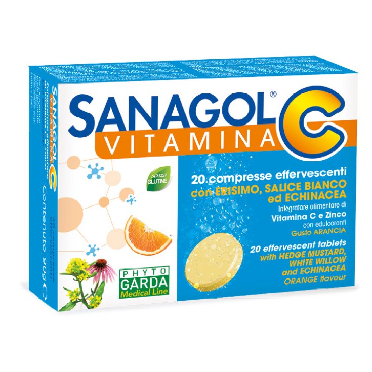 SANAGOL VITAMIN C Phyto Garda 20 Brausetabletten