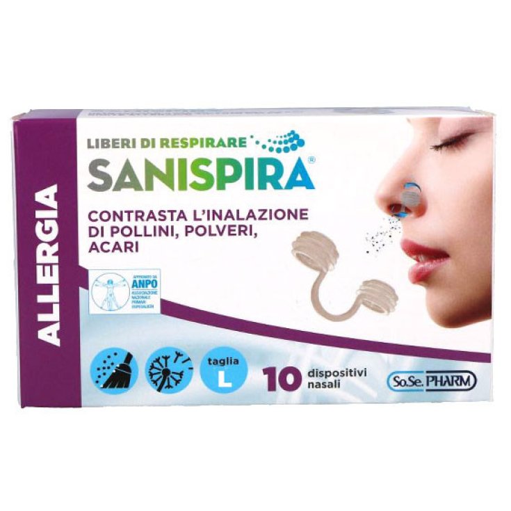 Sanispira® Allergy Größe L 10 Stück
